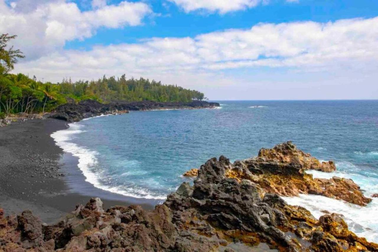 Seaside House And Aloha Bungalow Pahoa Bagian luar foto